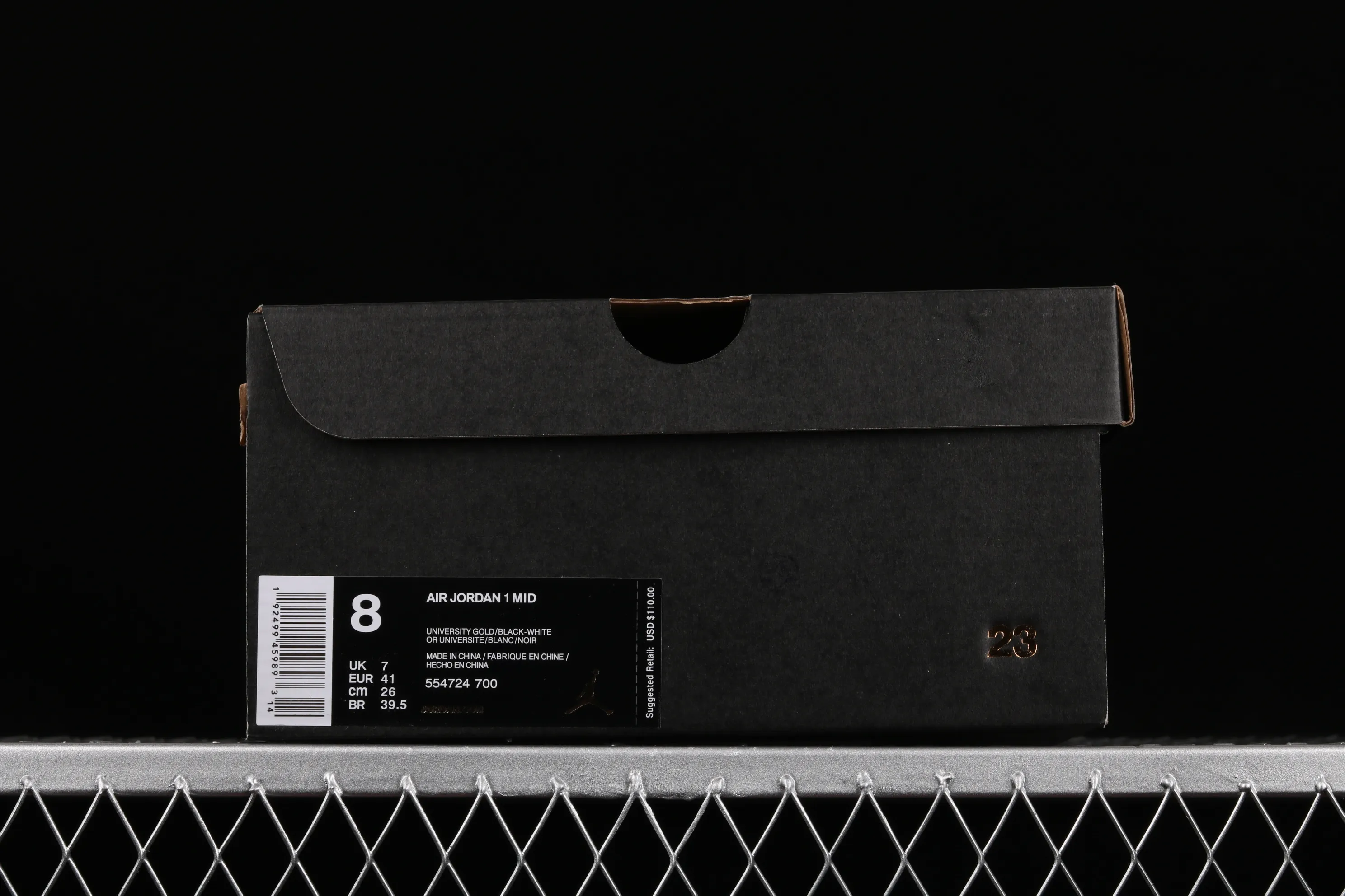 All Categories Air Jordan Jordan Series Basketball Shoes Air Jordan 1 Mid Air Jordan 1 Mid "Black and Yellow Little New Love" Taxi Color 554724-700